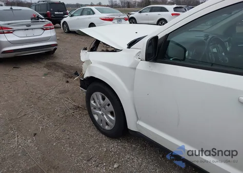 2019 Dodge Journey Se из США, поврежденный, VIN 3C4PDCBB1KT681214